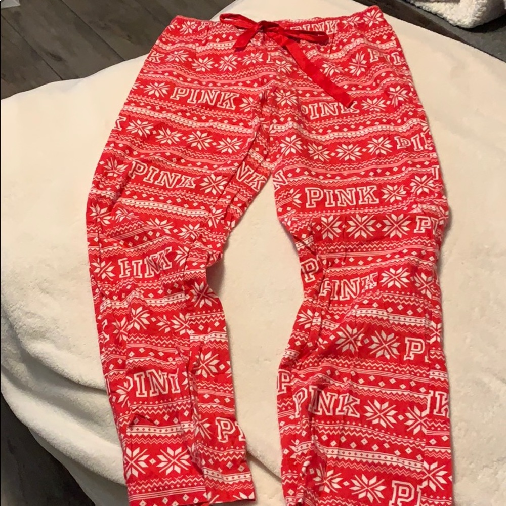 Pink Victoria Secret size medium sleep pants